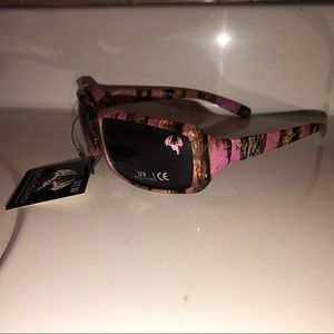 Pink Camo Sunglasses